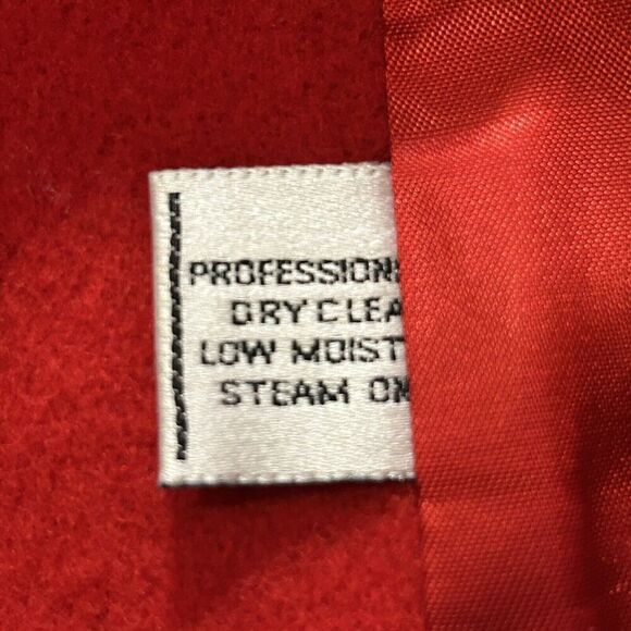 Bill Blass Signature Wool Coat Women Black Velvet Collar VTG 80s - Picture 5 of 8